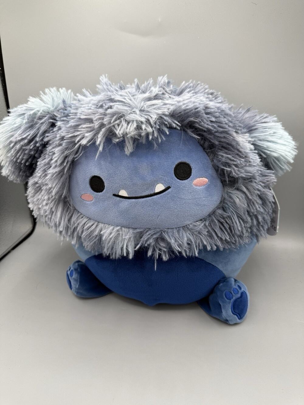 Squishmallows Dani Bigfoot Blue Plush Stuffed Animal w/ Hang Tag 11” Kellytoy